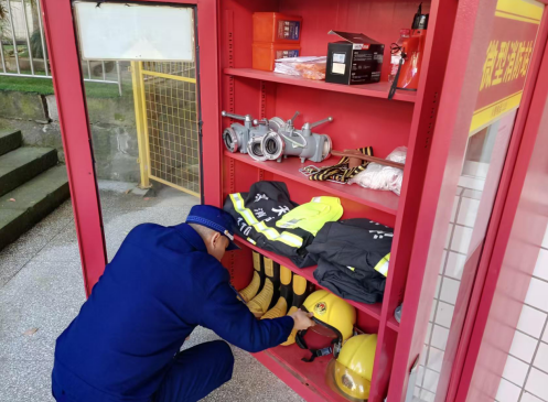 迎消防专项检查 守养老安全底线